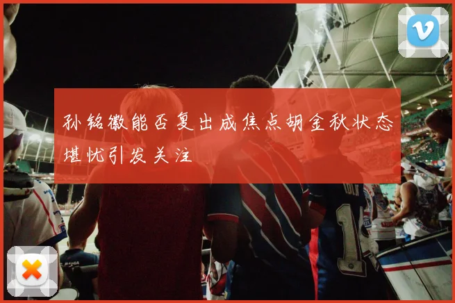 孙铭徽能否复出成焦点胡金秋状态堪忧引发关注